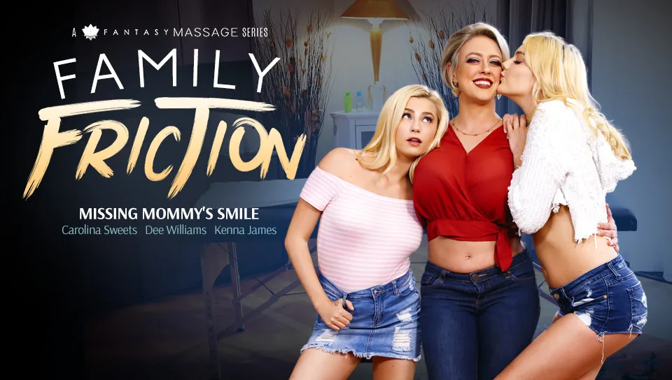 Family Friction 4: Missing Mommy's Smile, Scene #01 - All Girl Massage