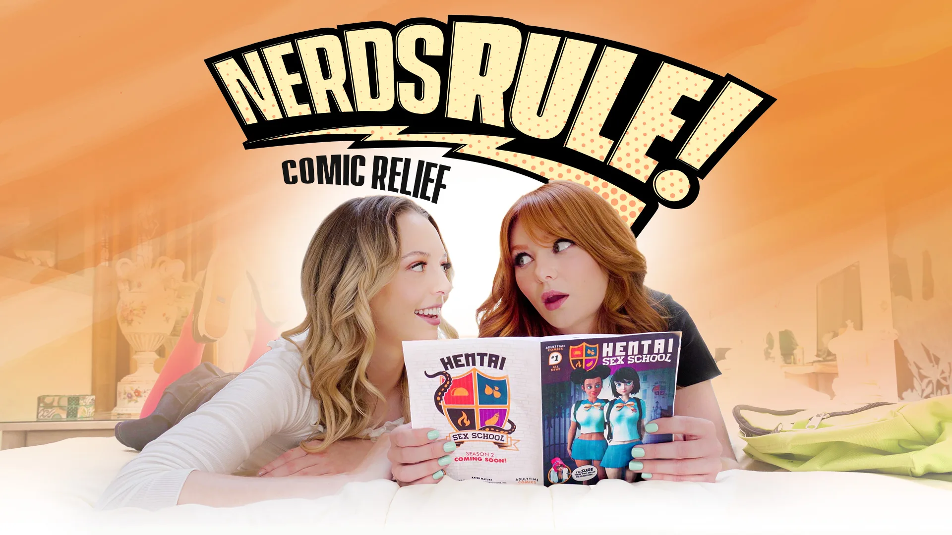 Nerds Rule!: Comic Relief, Scene #01 - Girlsway